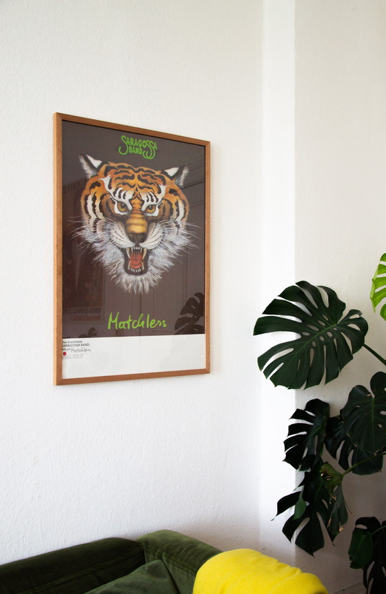 Image 1 of Póster original del concierto 'Matchless' de Zaragoza Band 1980 / Muy buen estado / 60x84cm (A1) / 23,4x33,1in