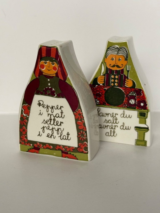 Image 1 of Folklore Noorwegen keukenset van 6