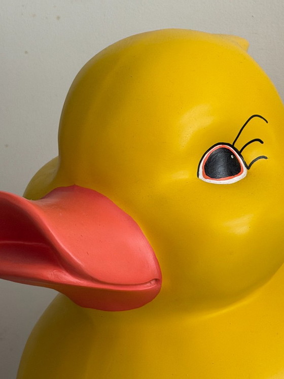 XXL Yellow Bath Duck Statue, Pop Art Sculpture – Plastic, Fiberglass (photo 5 of 9)