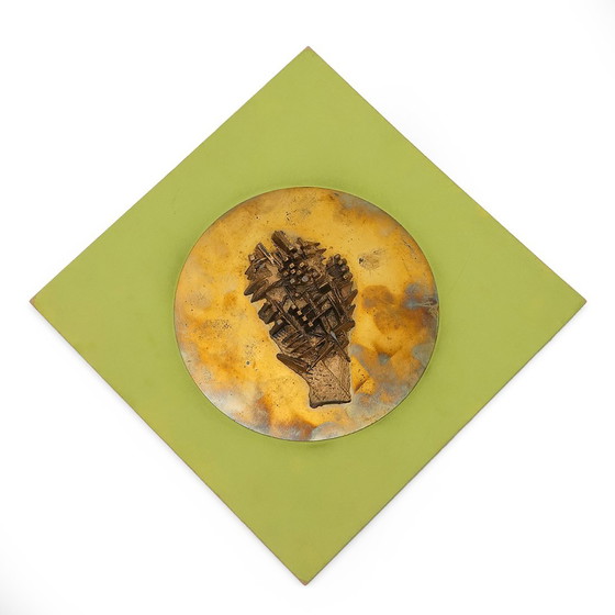 Image 1 of Work by Arnaldo Pomodoro for the Derby Club in Milan, 1960s