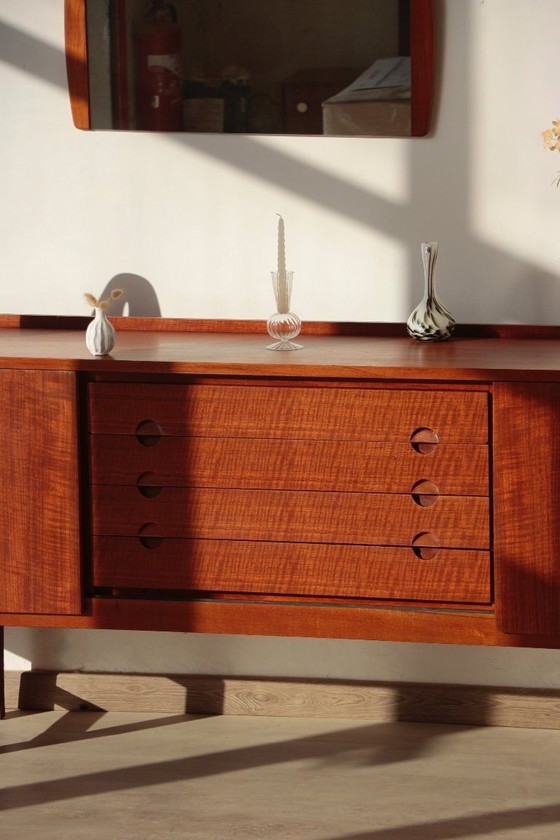 Image 1 of Large Scandinavian teak sideboard – Danish design – 1960s