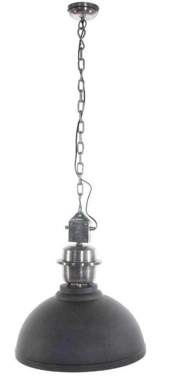 Image 1 of Lámpara colgante Light & Living Clinton XL - negra, 52 cm