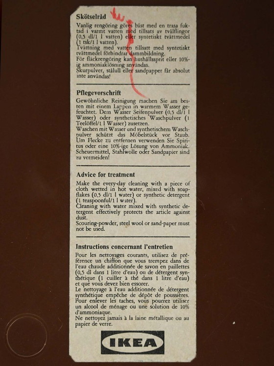 Image 1 of Poltrona Ikea “Skopa”, marrone, 1974