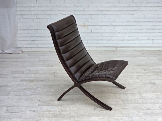 Anni '70, sedia danese di Peter Hvidt e Orla Mølgaard per Fritz Hansen. – Poltrone, Wood (photo 3 of 16)