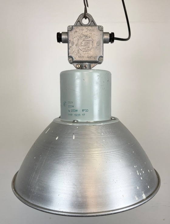 Image 1 of Industrial Aluminium Pendant Light from Elektrosvit, 1960s