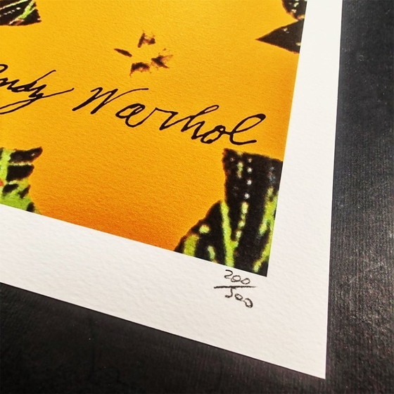 Image 1 of 1980s Andy Warhol "Flowers" Limited Edition Lithograph by CMOA.