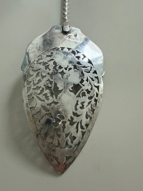 Image 1 of Antique silver cake server