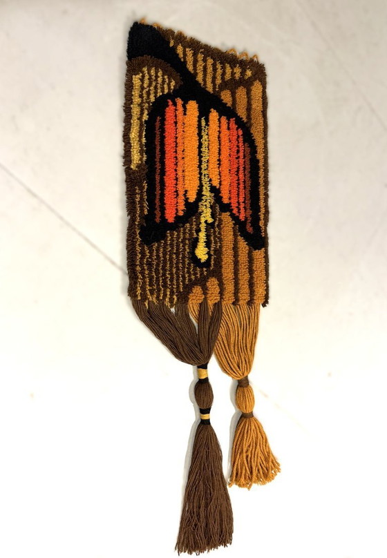 Image 1 of Smyrnafix Wandbehang aus Wolle, 1970er Jahre