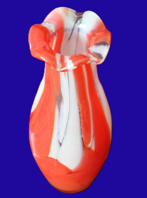 Murano glass vase, Mid century, Carlo Moretti, Italy, 1960s-1970s