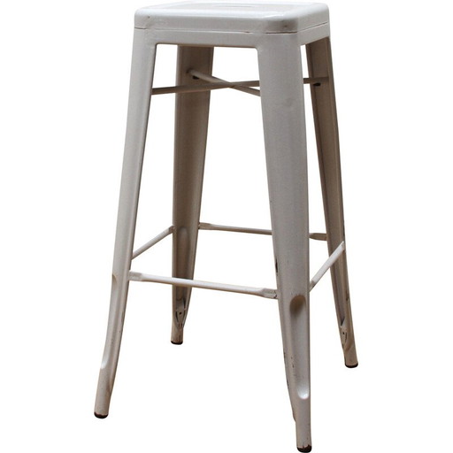 Industrieller Barhocker im Vintage-Stil