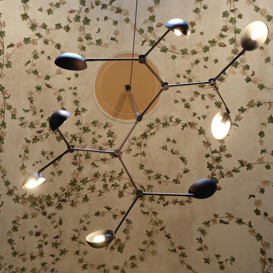 Image 1 of Lámpara de araña Copenhagen 101 oxidada