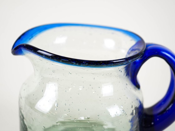 Image 1 of Pot à lait en verre, design italien, années 1970, fabriqué en Italie