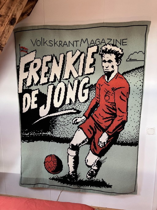 Wandteppich von Frenkie De Jong – wanddecoratie, Wool