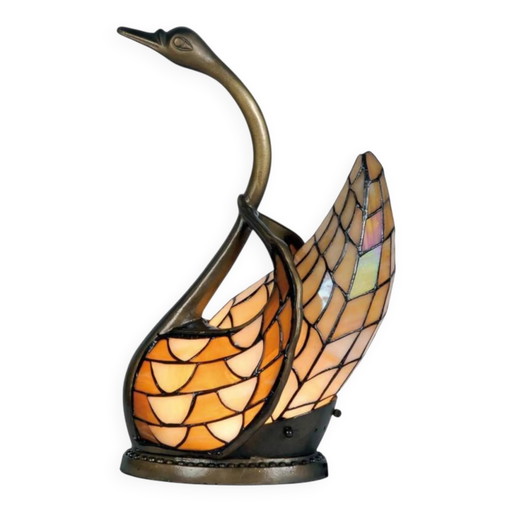 Tiffany Swan Lampe