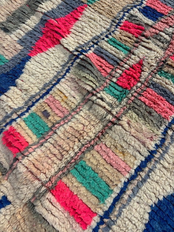 Image 1 of Handgewebter, farbenfroher Boujaad-Teppich, 200 x 300 cm, authentische marokkanische Berberwolle