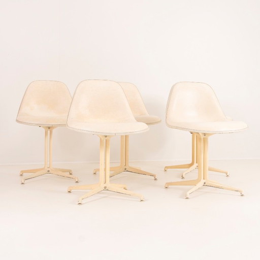 Set van 5 La Fonda-stoelen – Charles & Ray Eames voor Herman Miller