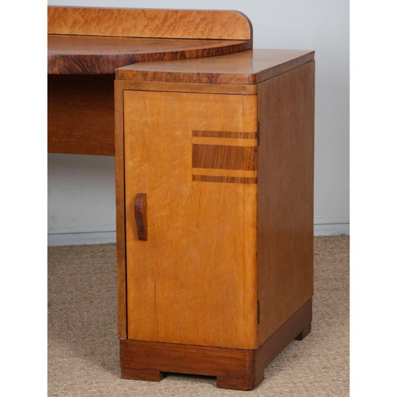 Houten kaptafel/bureau, Engels werk uit de jaren 30 – Wood (photo 4 of 9)