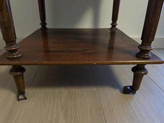 Image 1 of Antico comodino francese Somno con marmo di Carrara – ca. 1880