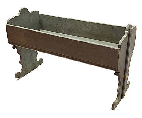 Culla in legno di abete dei primi del XIX secolo – Letti singoli, Rustic (photo 4 of 7)