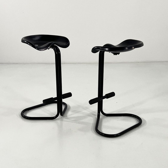 Image 1 of Tabouret tracteur noir de Rodney Kinsman pour Bieffeplast, années 1970