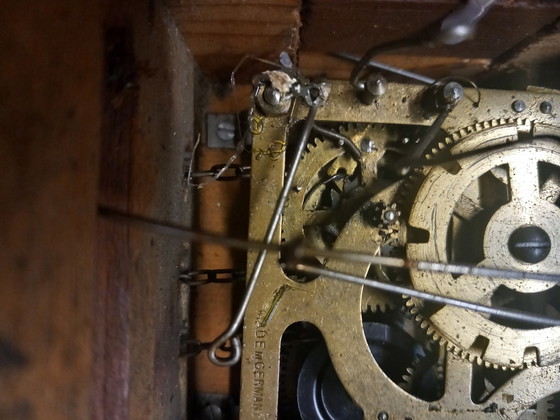 Image 1 of Authentic Black Forest Cuckoo Clock – Carved Chalet Model – Exceptional Working Condition