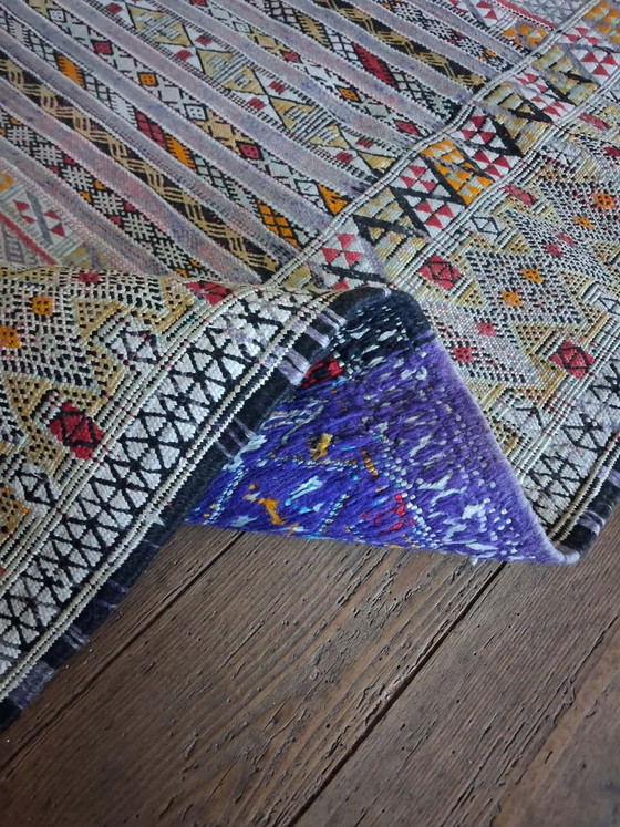 Kilim Berbero fatto a mano 180×125cm, Tappeti, Lana, Multicolore (foto 9 di 14)