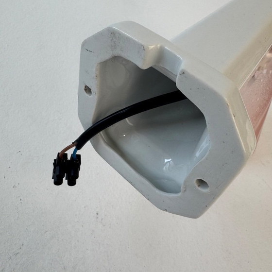 Image 1 of Ancienne applique Art-Déco verre rose