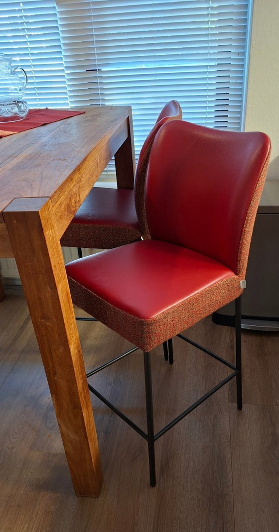 Image 1 of 2 sgabelli da bar Bert Plantagie, design olandese