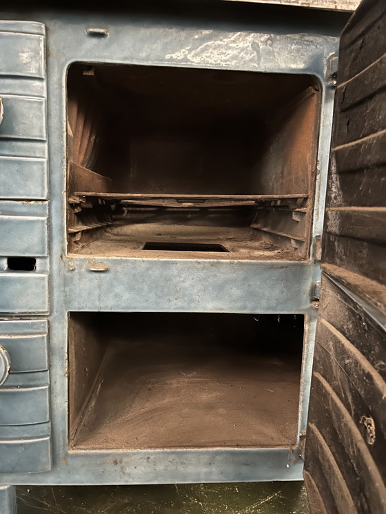 Image 1 of Piccola stufa a legna in ghisa smaltata