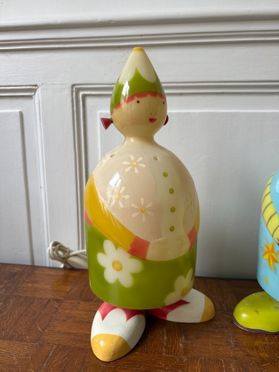 Image 1 of Pair of bedside lamps / night lights for children