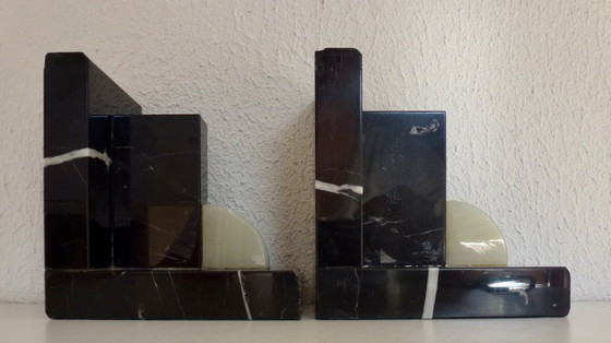 Image 1 of Art Deco boekensteunen.