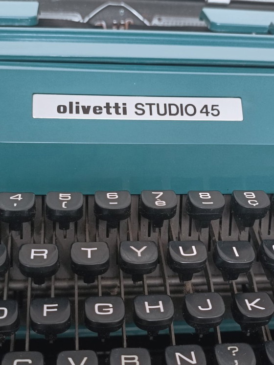 Image 1 of Macchina da scrivere Studio 45 di Ettore Sottsass per Olivetti 1967