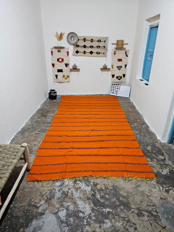 Vintage Moroccan Kilim Rug – Authentic Charm 177cm x 347cm – Rugs & carpets, Wool (photo 3 of 7)
