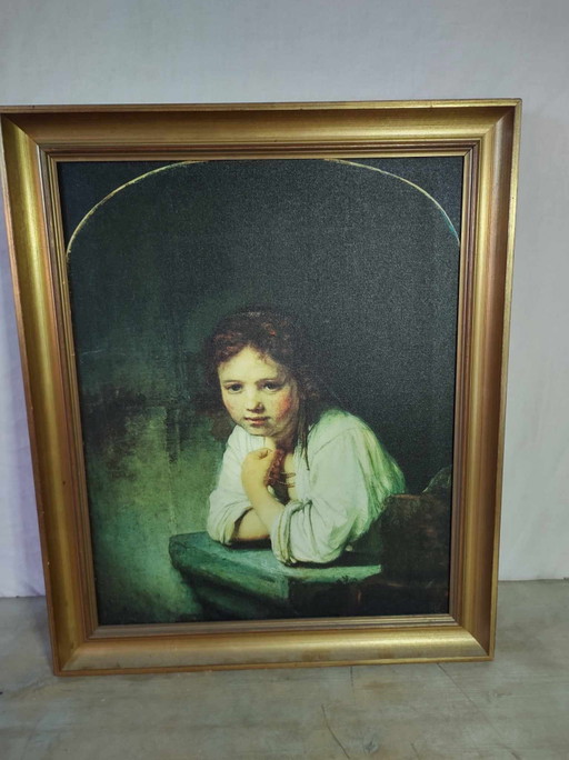 Fille à la fenêtre