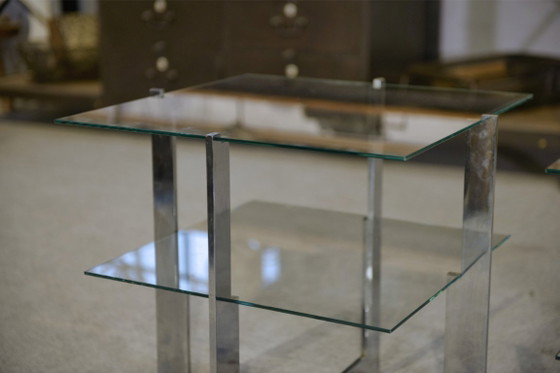 Image 1 of Pair of 1950s design coffee tables