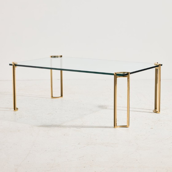 MK11390 Brass and Glass Coffee Table – Copper (photo 2 of 9)
