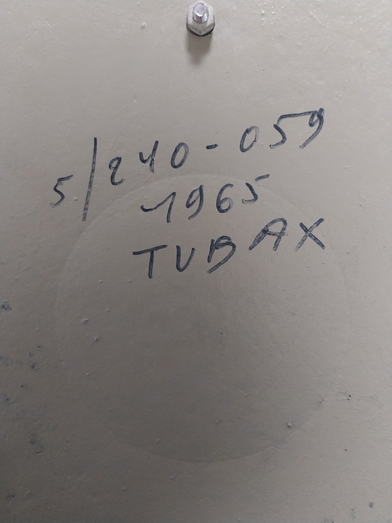 Image 1 of Vintage Tubax Kapstok, Jaren 60