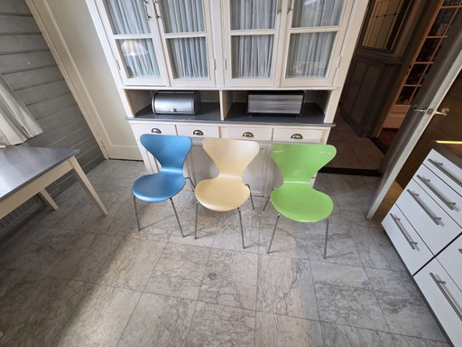 3 sedie Butterfly Fritz Hansen