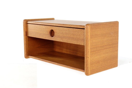 Kai Kristiansen per Vildbjerg pensile credenza piccolo mobiletto vintage danese