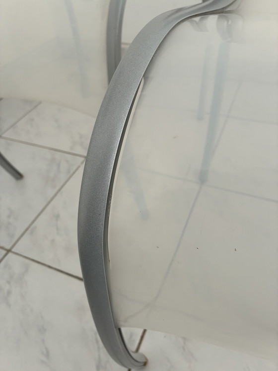 3x Vintage FPE Chair Ron Arad Kartell Italy Set Price – Dining chairs, Plastic, Aluminium (photo 14 of 15)
