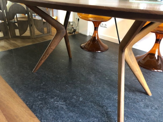 Image 1 of Designer dining table Lakri and bench Latus
