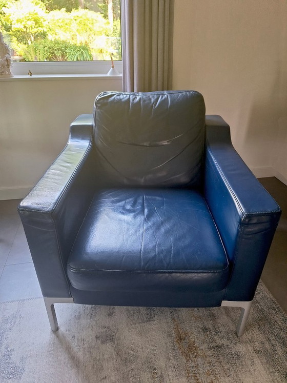 Sillón Rolf Benz – Sillones, Leather, Metal (photo 5 of 5)