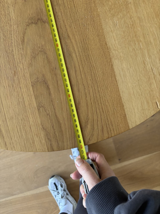 Image 1 of Dining table 170x80 oval oak