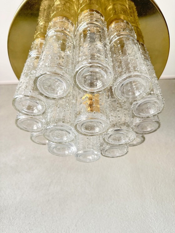 Image 1 of Vintage Glashütte Limburg Plafondlamp