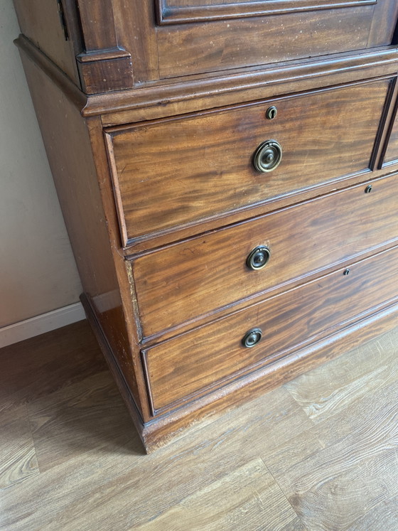 Image 1 of Antique Mahogany Cabinet