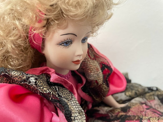 Image 1 of Large vintage collectible furniture doll