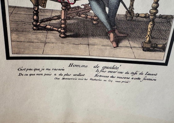 Se vende un precioso conjunto de 2 láminas históricas francesas de la conocida serie Bonnart. (photo 3 of 8)