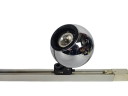 Erco Leuchten - Space Age - Eyeball spots (3) met rail - W-Germany - 3e kwart 20e eeuw 