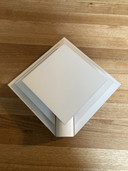 2x Lampada da parete Lumiance Minimalist Place Holland anni '80