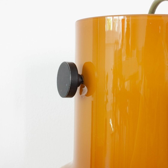 Image 1 of Suspension en verre brun de Peill & Putzler, Allemagne, années 1970